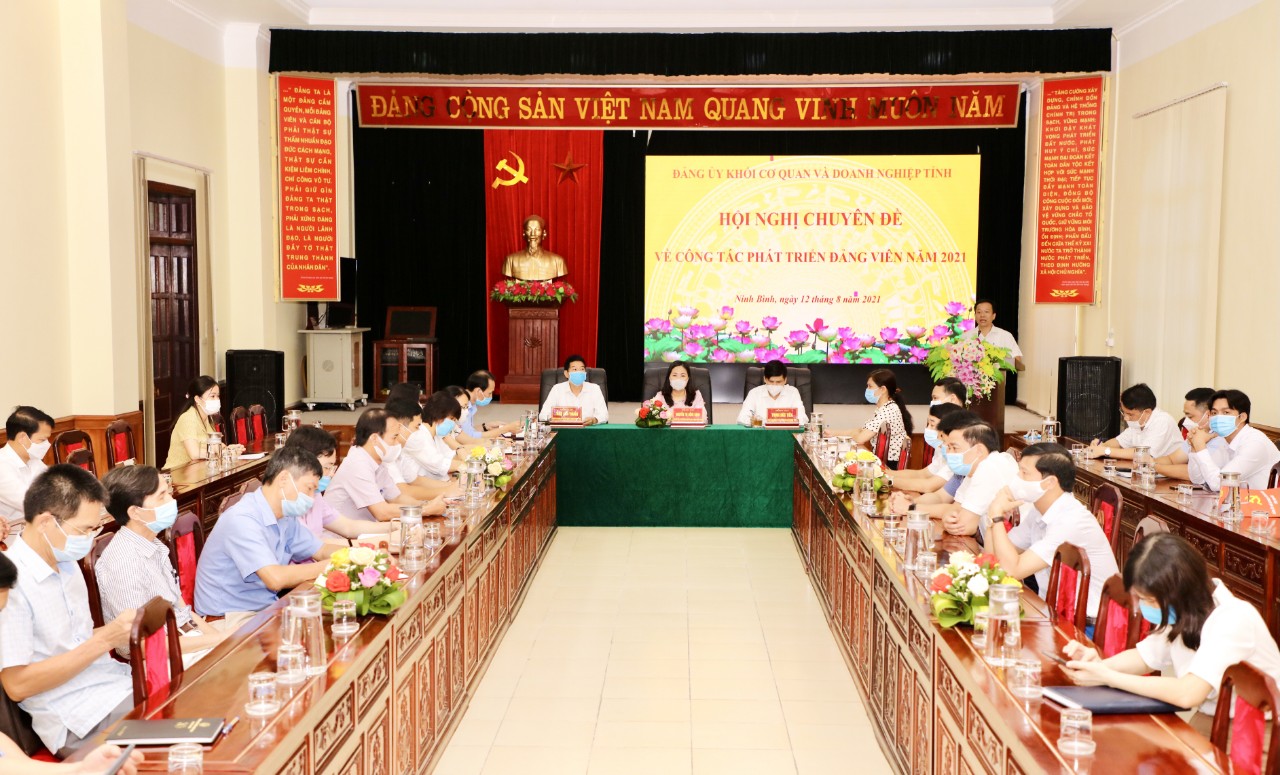 Hội nghị chuyên đề về công tác phát triển đảng viên