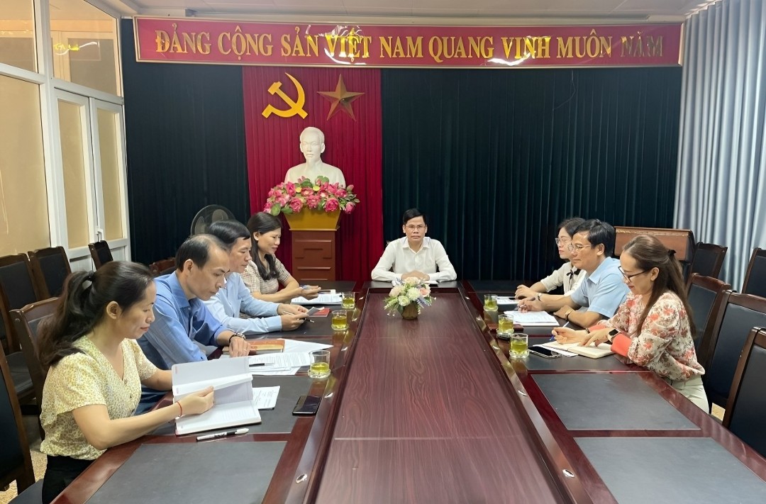 Ủy ban kiểm tra Đảng ủy Khối  họp phiên thường kỳ Quý IV năm 2022