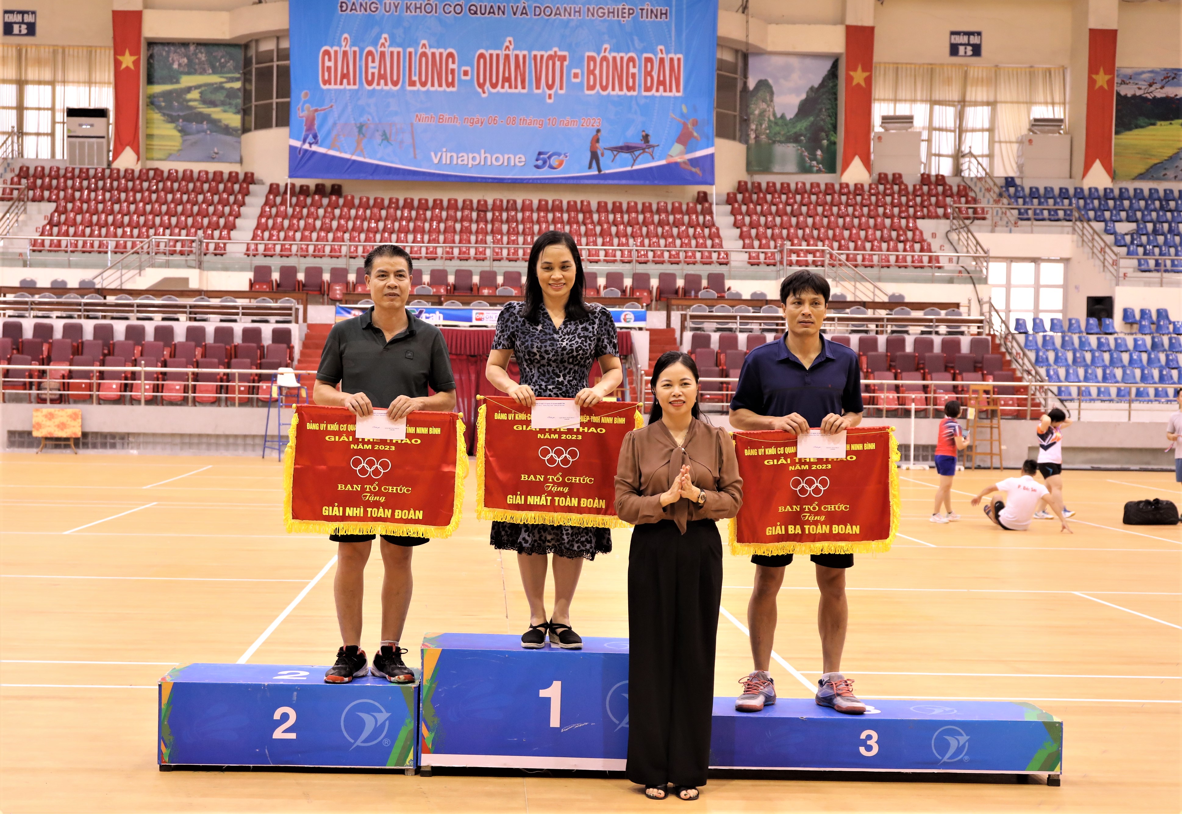 Chung kết và trao giải Cầu lông, Quần vợt, Bóng bàn  Đảng bộ Khối Cơ quan và Doanh nghiệp tỉnh năm 2023