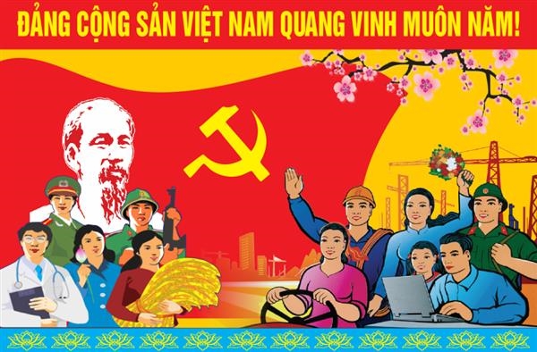 Đảng cộng sản Việt Nam quang vinh muôn năm
