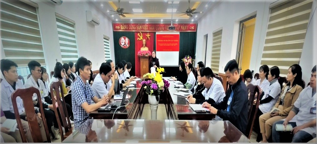 Chi bộ Bệnh viện Y học cổ truyền tỉnh Ninh Bình tổ chức sinh hoạt Chủ đề công tác năm 2024