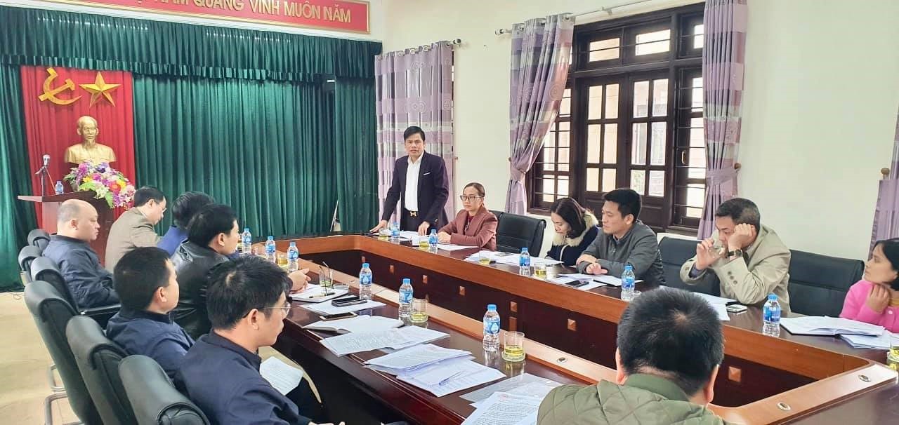 Hội nghị kiểm điểm, đánh giá, xếp loại chất lượng đối với tổ chức đảng và đảng viên tại Chi bộ Ban Quản lý dự án đầu tư xây dựng công trình dân dụng và công nghiệp tỉnh Ninh Bình.