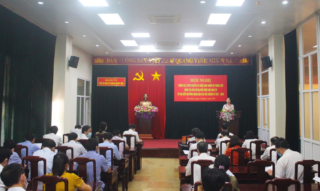 Nâng cao hiệu quả công tác tuyên giáo góp phần thực hiện thắng lợi nhiệm vụ chính trị của Đảng bộ Khối Cơ quan và Doanh nghiệp tỉnh Ninh Bình