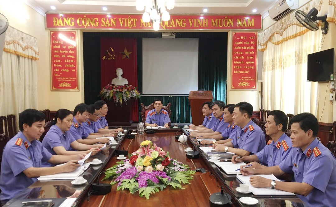Kết quả công tác kiểm tra, giám sát góp phần xây dựng Đảng bộ VKSND tỉnh Ninh Bình trong sạch, vững mạnh