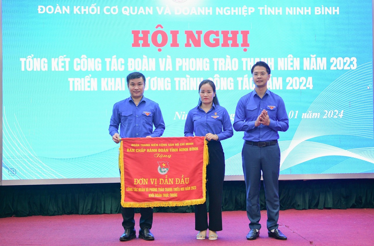 Đoàn Khối Cơ quan và Doanh nghiệp tỉnh Ninh Bình  tổng kết công tác Đoàn và phong trào thanh niên năm 2023